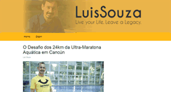 Desktop Screenshot of luissouza.com